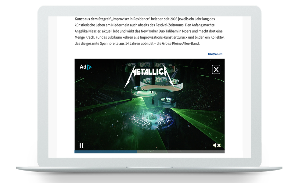 Universal Music Germany Reaches Audiences at Scale on Premium Publisher Sites in Germany
