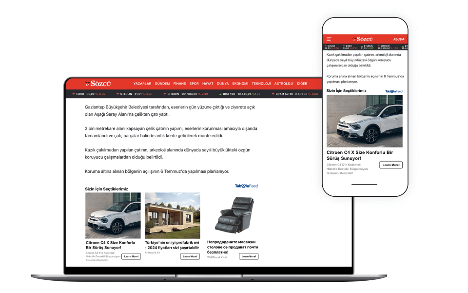 Citroën Re-Engages Website Visitors with a Full-Funnel Taboola Strategy