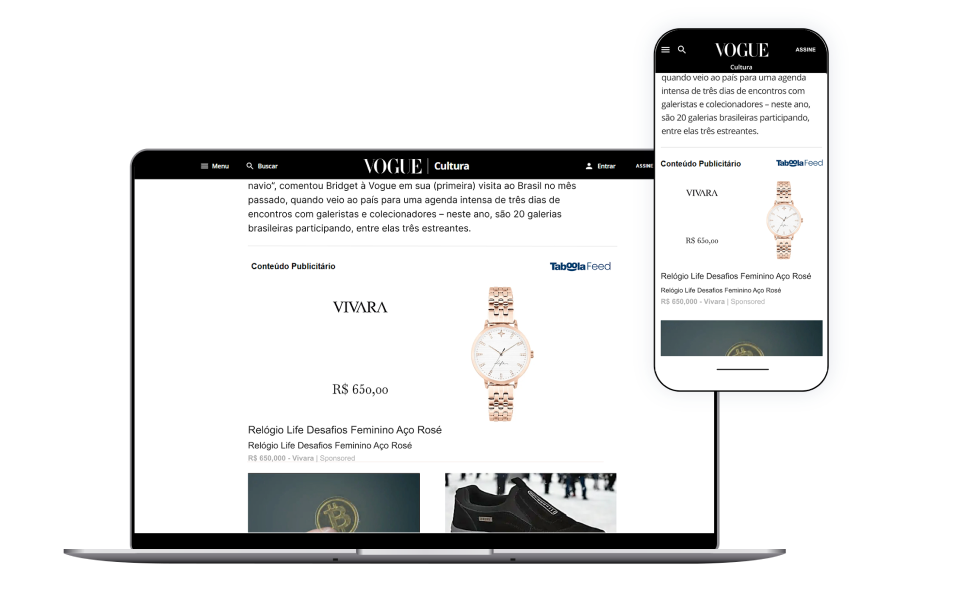 Vivara Retargets Engaged Website Visitors with Personalized Taboola Ad Creatives