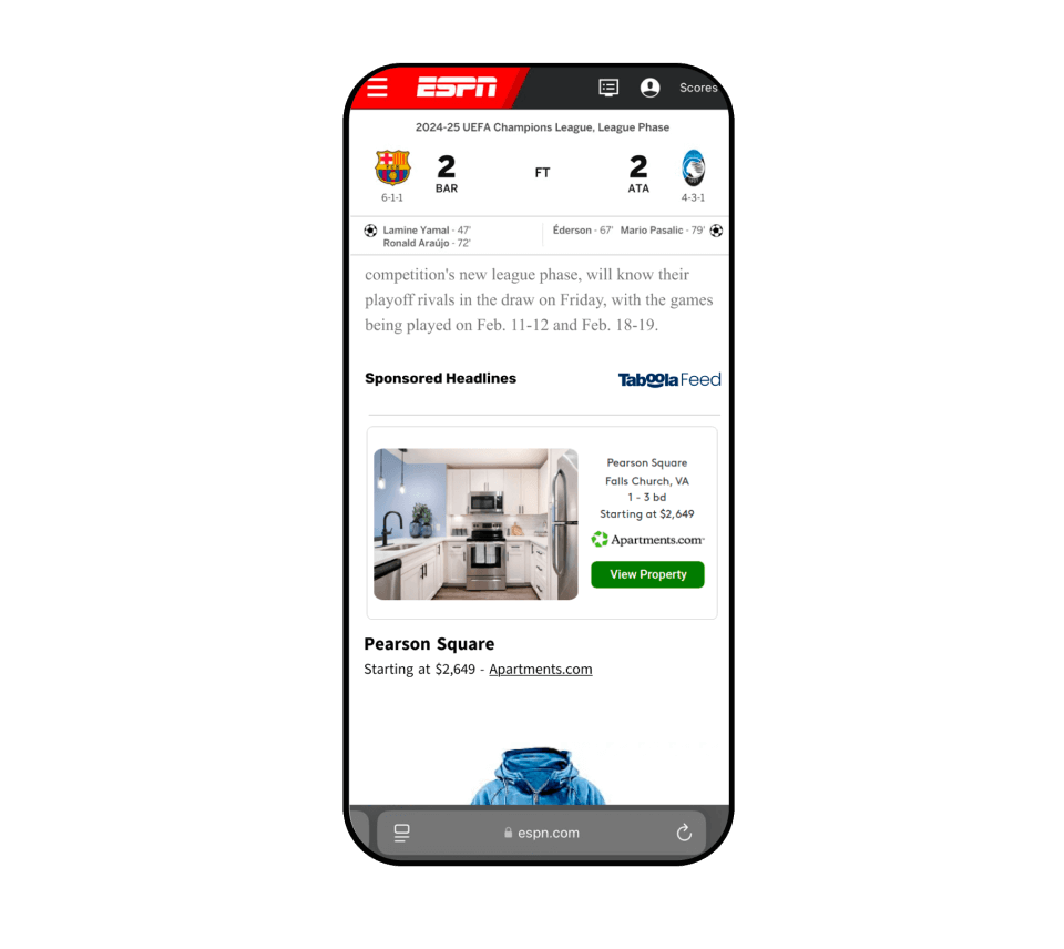 Apartments.com Increases High-Quality Website Leads with Taboola DCO