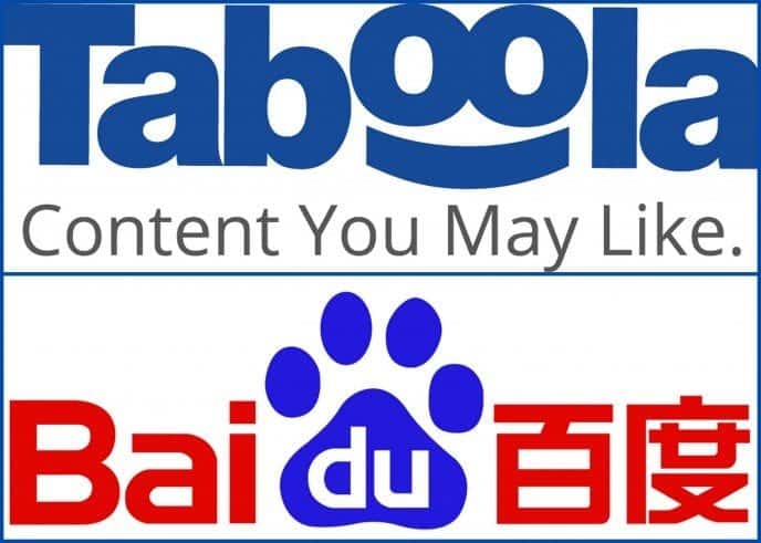 Baidu + Taboola