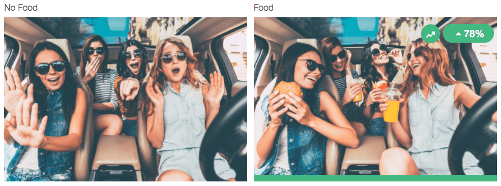 no food vs food