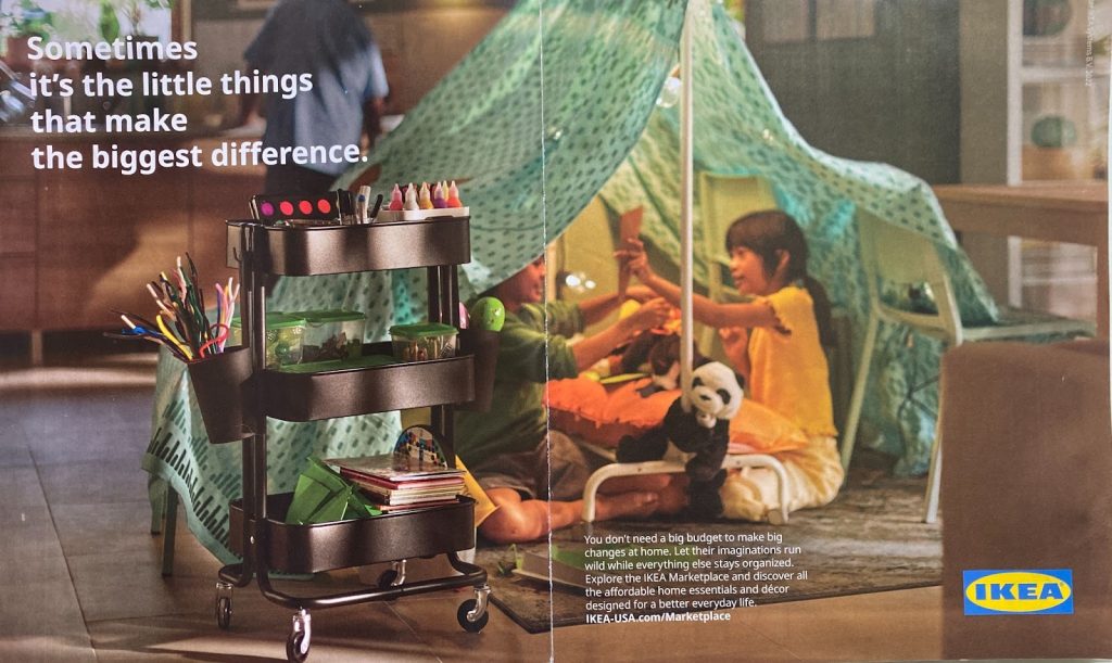ikea online ad creative