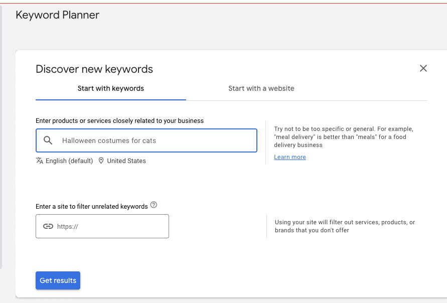 keyword discovery cat