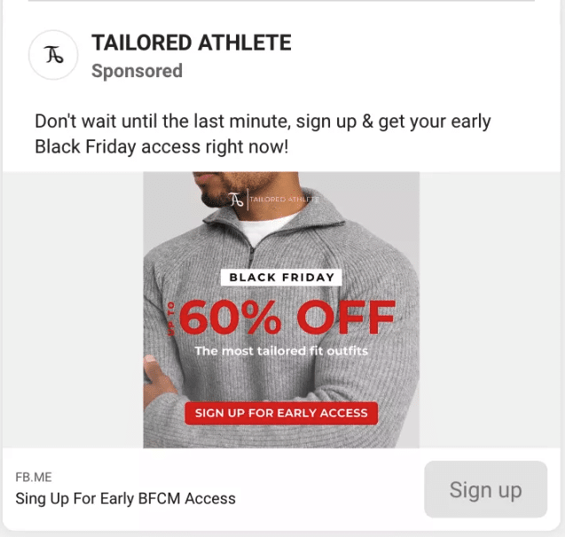 Tailored Athlete screenshot