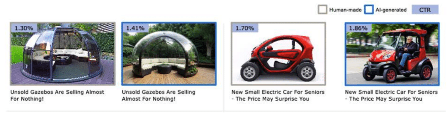 AI vs Human Made Ads